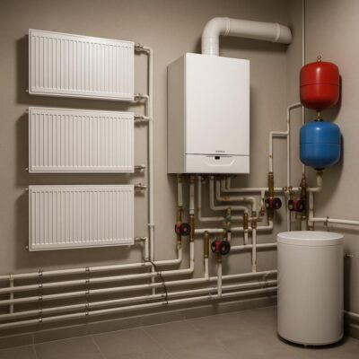 Отопление и котельная для дома 260 м²