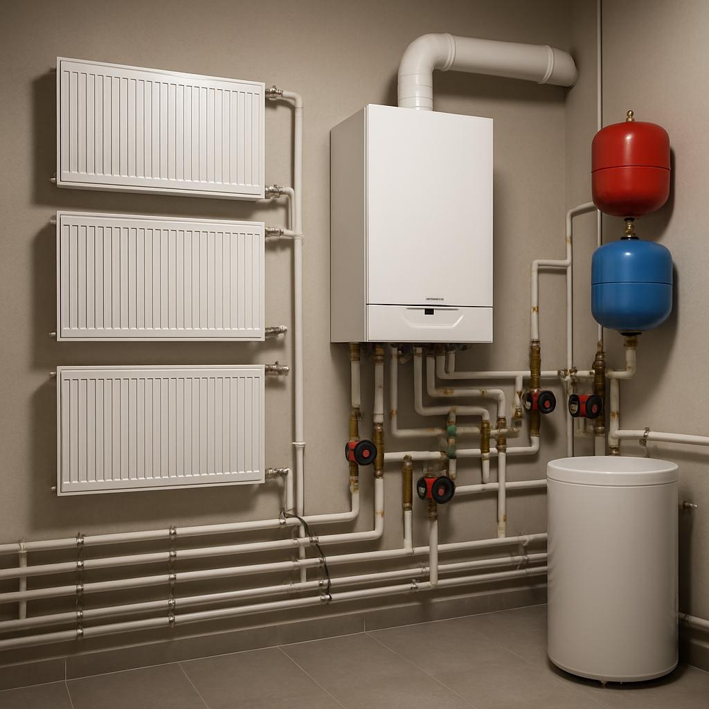 Оптимальные решения: Отопление и котельная частного дома 260 m² от ООО ДИЗАЙН ПРЕСТИЖ