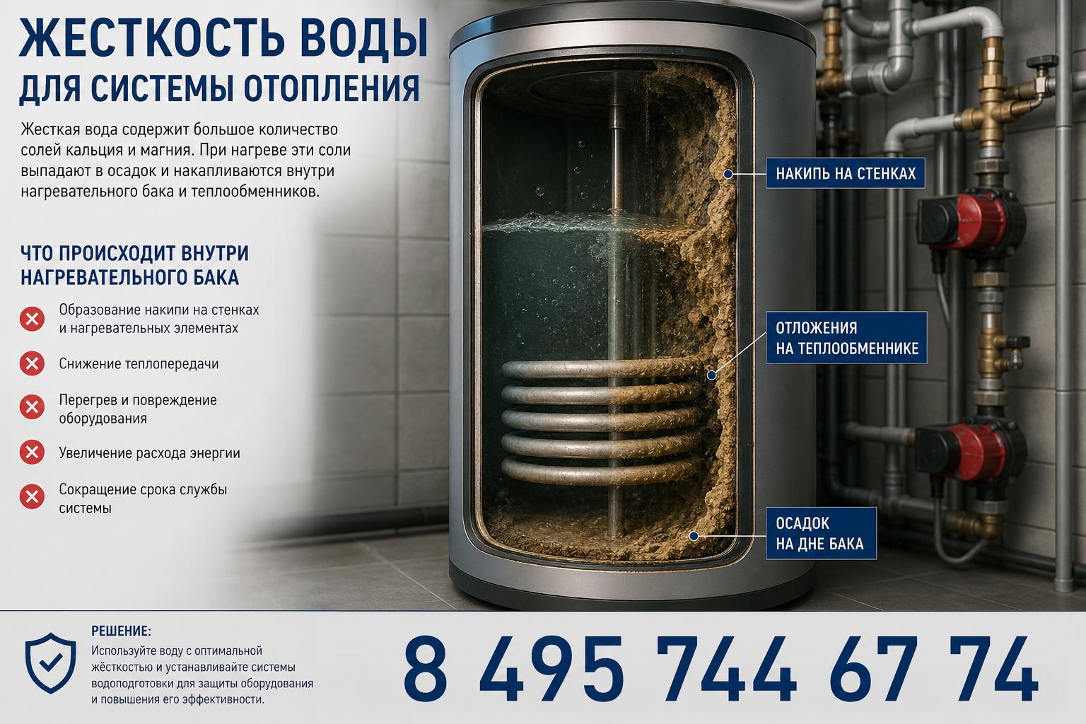 Что происходит внутри нагревательного бака