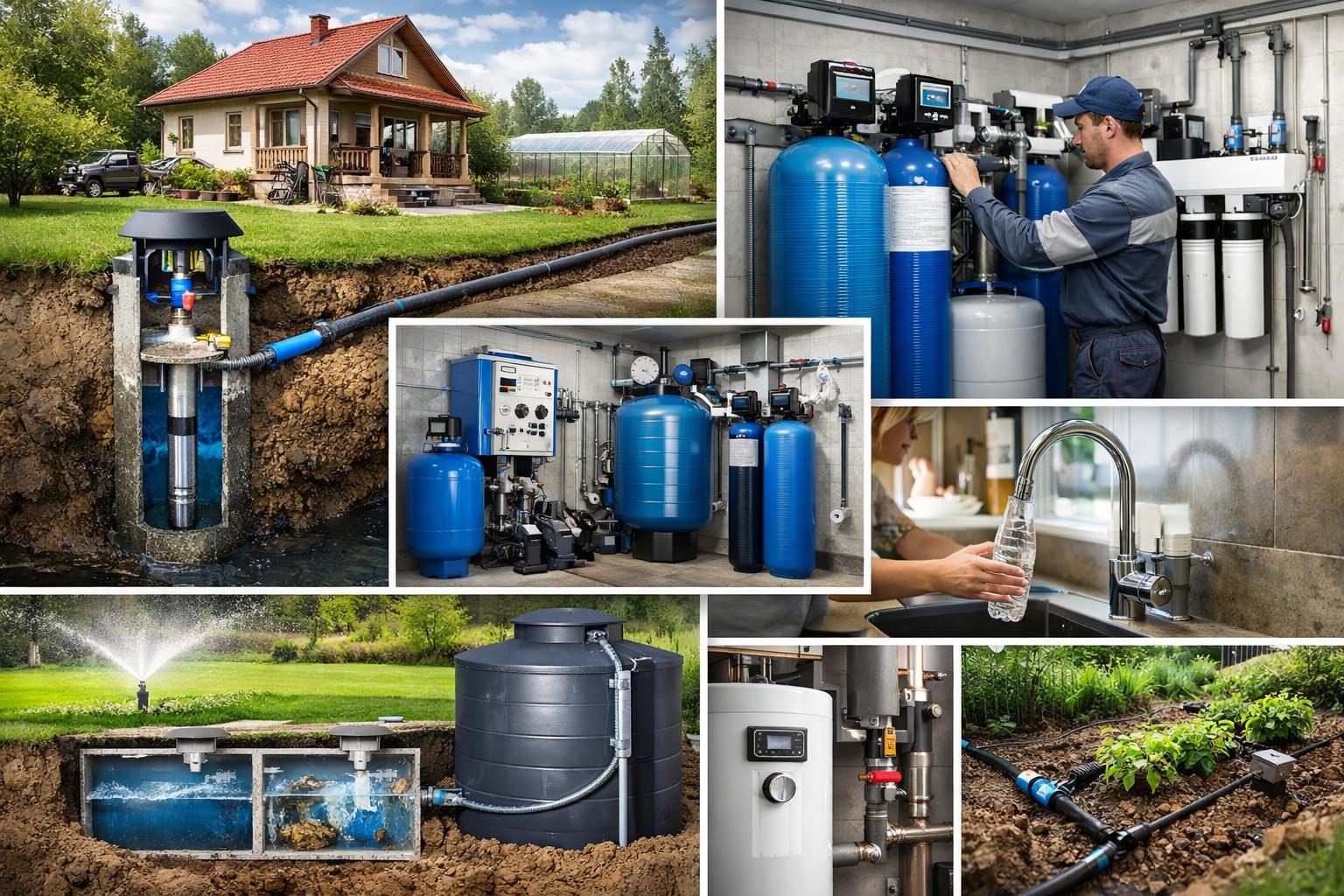 Эффективное управление системами водоснабжения частного дома. Комплексные решения от ООО Холдинг СпецСтройАльянс