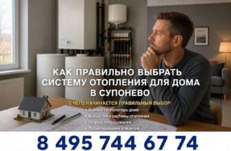 Как правильно выбрать систему отопления для дома в Супонево