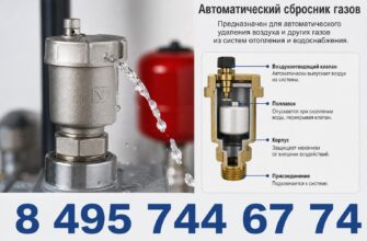Течет вода из воздухоотводчика