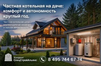 Частная котельная на даче