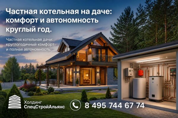 Частная котельная на даче