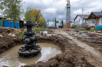 Экстренный ремонт систем водоснабжения в Кашино, Волоколамский район