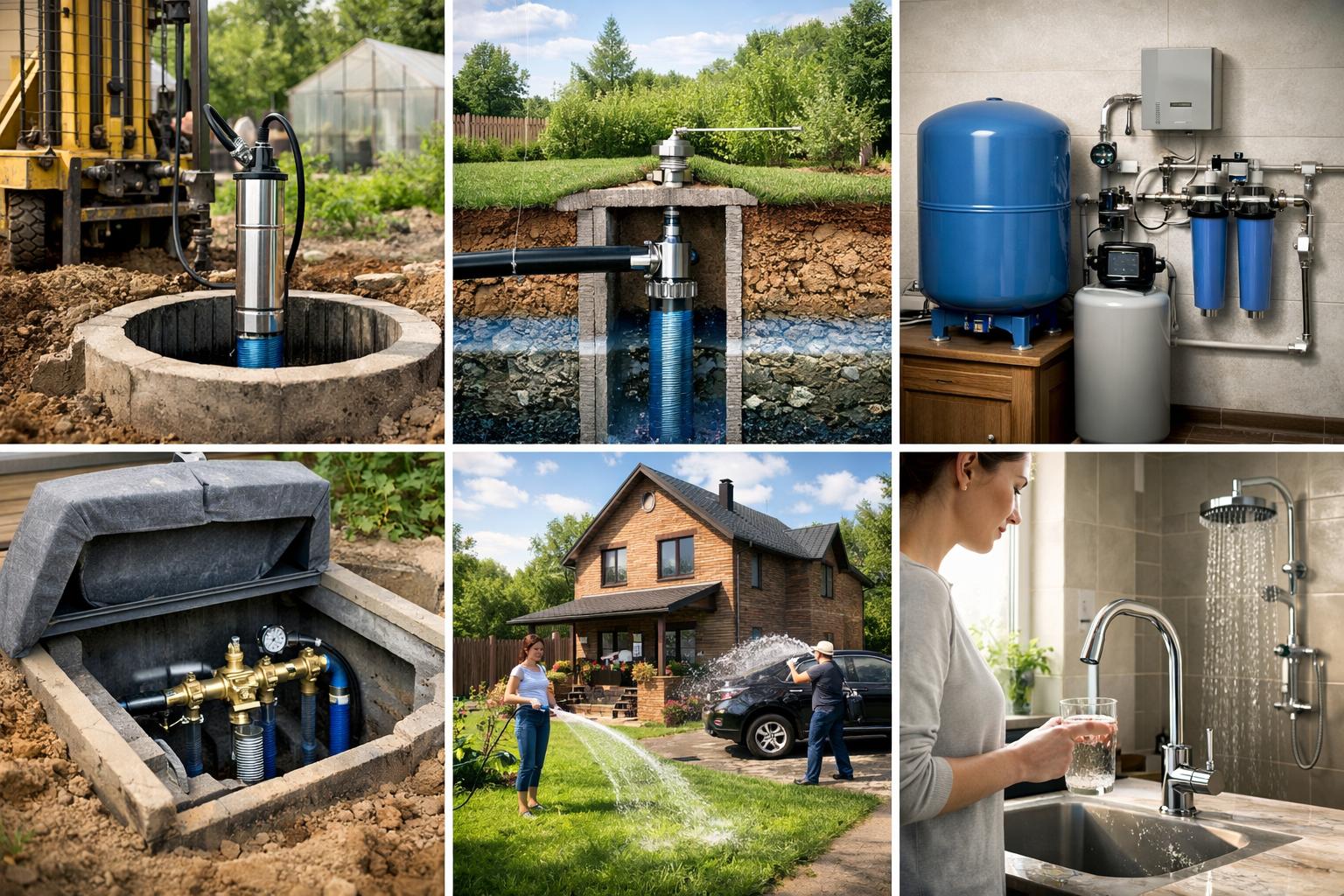 Комплексное решение под ключ: Водоснабжение частного дома СНТ Нефтехимик от проекта до запуска