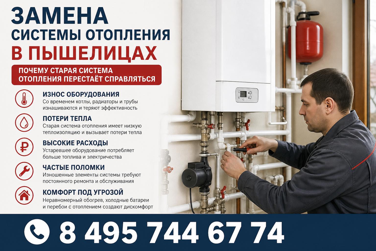 Почему старая система отопления перестаёт справляться