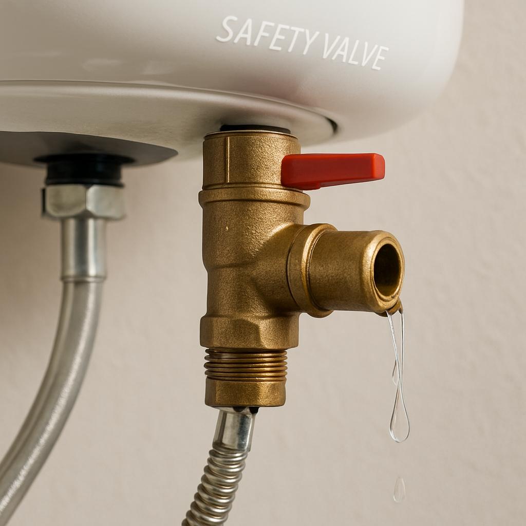 Зачем нужен предохранительный клапан в водонагревателе