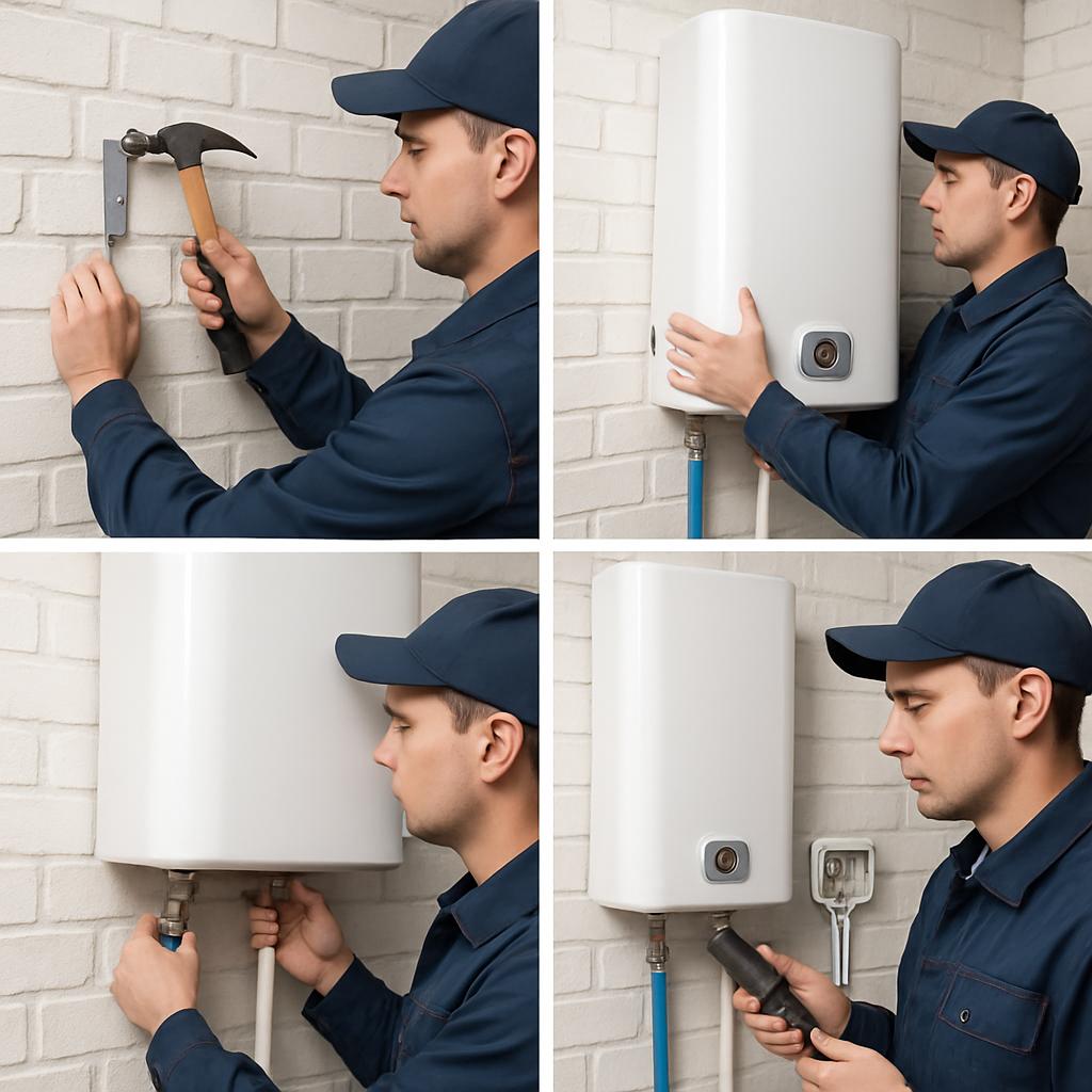 Монтаж электрического котла