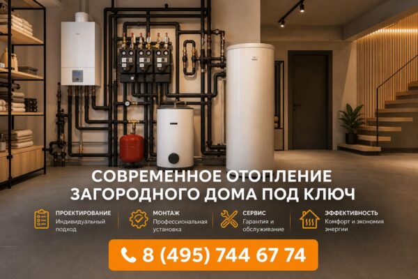 Тепло без компромиссов: современно отопление загородного дома под ключ — как всё организовать правильно