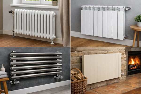 Типы радиаторов отопления для частного дома по материалу
