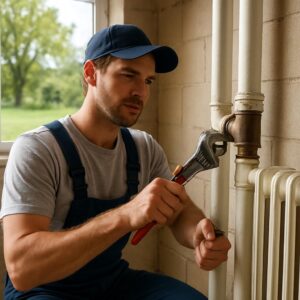 Когда лучше проводить ремонт труб отопления в частном доме