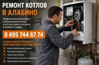 Сломался котел в Алабино