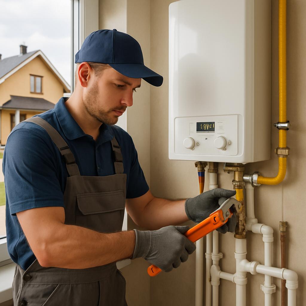 Установка газового отопления в Московской области