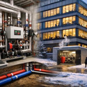 Отопление здания тепловым пунктом