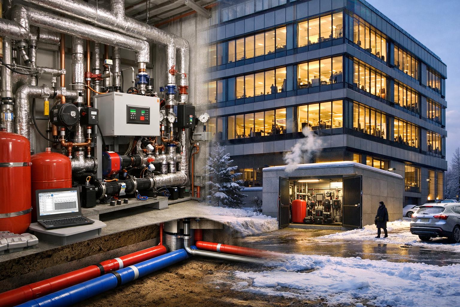 Отопление здания тепловым пунктом — эффективное решение для современных объектов