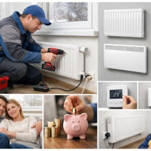 Электрическое отопление — установка батарей