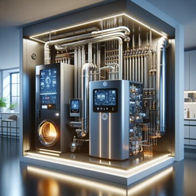 Современная бойлерная котельная для частного дома