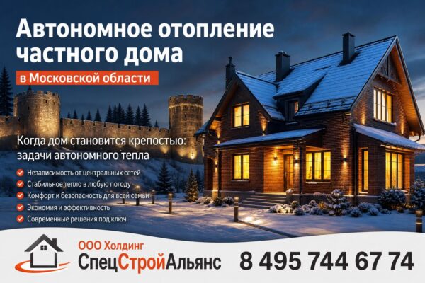 Автономная котельная в Подмосковье
