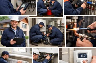 Услуги по ремонту отопления частного дома