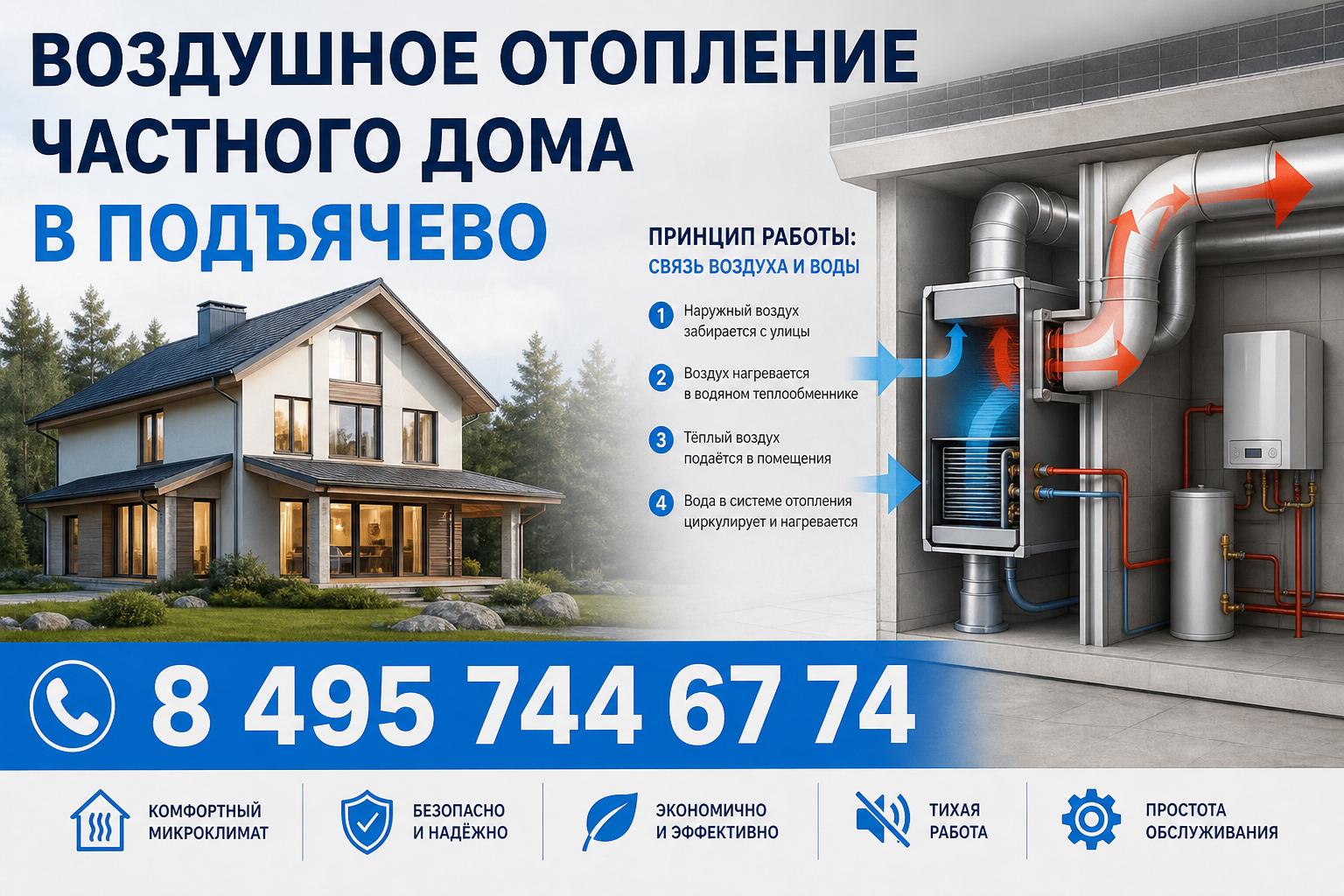 Принцип работы: связь воздуха и воды Принцип работы: связь воздуха и воды