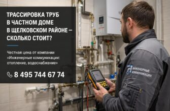 Теплый пол в частном доме Софьино