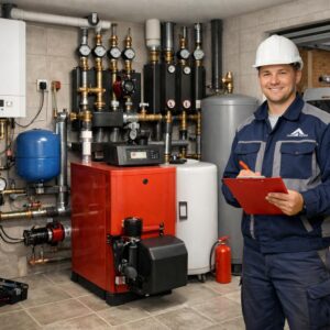 Установка котла и обустройство котельной в частном доме