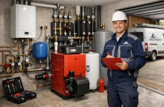 Установка котла и обустройство котельной в частном доме