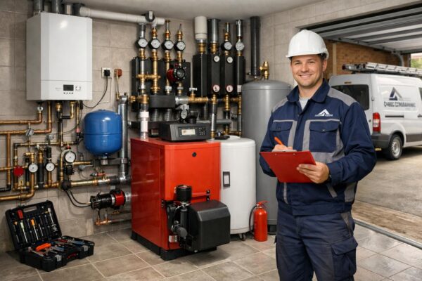 Установка котла и обустройство котельной в частном доме