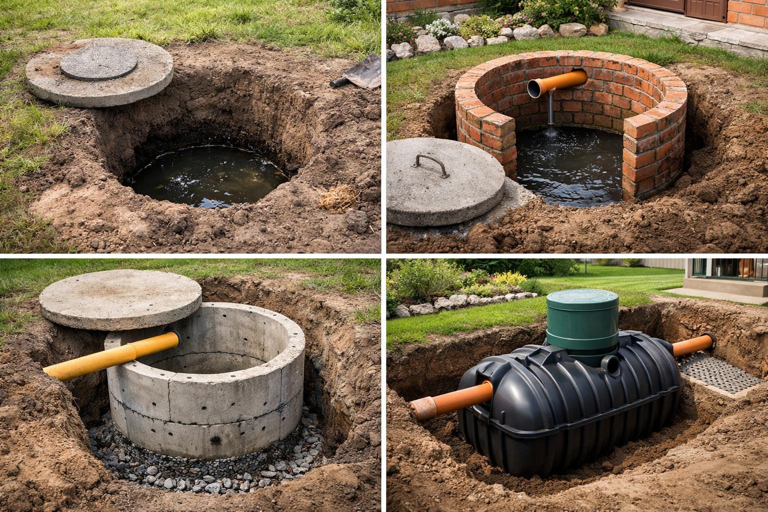 Выгребная яма для частного дома: обзор вариантов и принцип работы