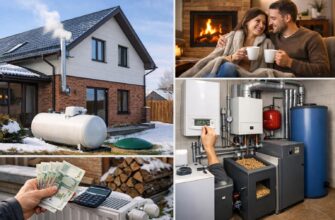 Автономное отопление частного дома в Бронницах