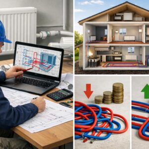 Моделирование оптимальной геометрии контура отопления частного дома