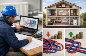 Моделирование оптимальной геометрии контура отопления частного дома