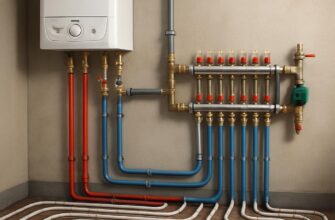 Водяной тёплый пол от газового котла