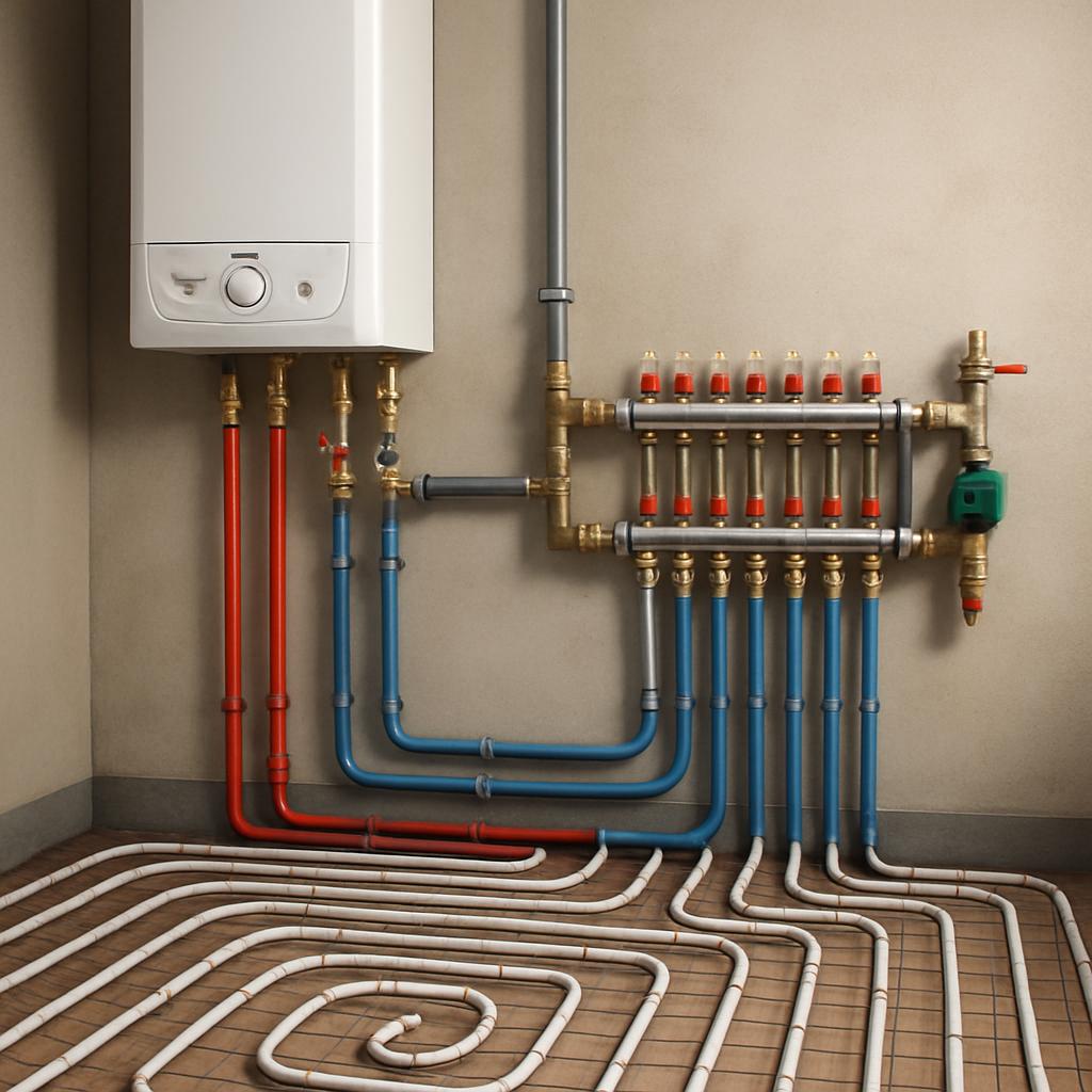 Почему именно Водяной теплый пол от газового котла — идеальное решение для частного дома