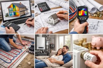 Что включают в разделы расчета отопления дома и зачем это нужно