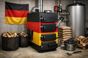 Немецкие твердотопливные котлы