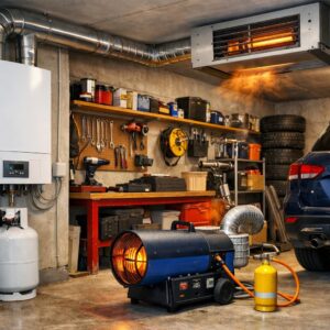 Газовое отопление гаража