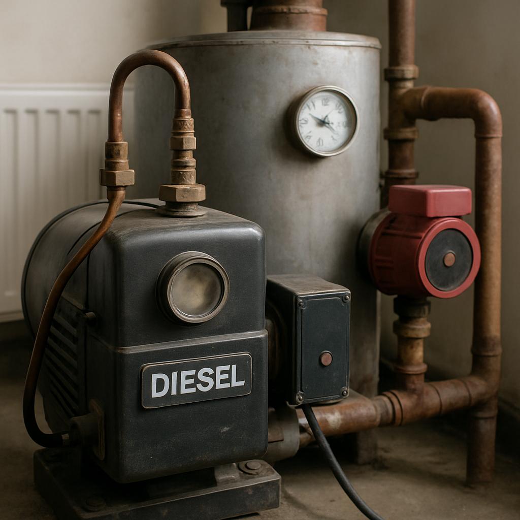 Особенности медленного нагрева теплоносителя в дизельном отоплении