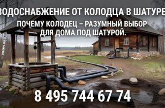 Водоснабжение от колодца в Шатуре