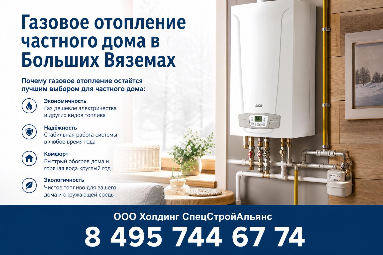 Почему газовое отопление остаётся лучшим выбором для частного дома Почему газовое отопление остаётся лучшим выбором для частного дома