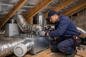 Монтаж вентиляции в частном доме