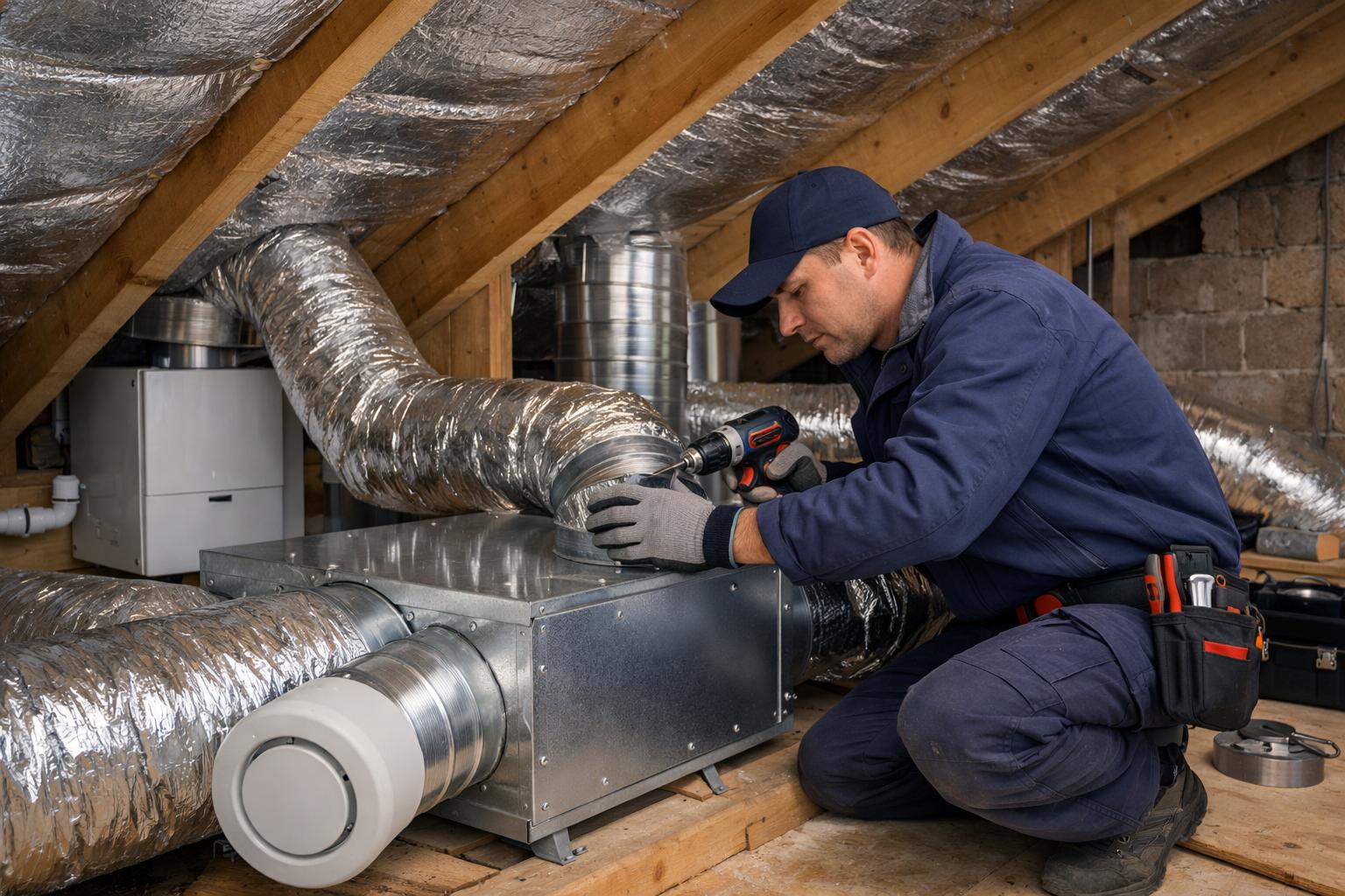 Закажите профессиональный МОНТАЖ ВЕНТИЛЯЦИИ В ЧАСТНОМ ДОМЕ от ООО Холдинг СпецСтройАльянс — быстро и надежно