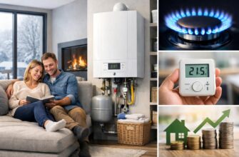 Современное отопление газовым котлом