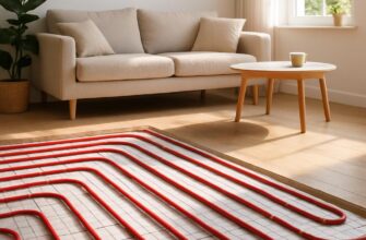 Тёплый пол как способ отопления