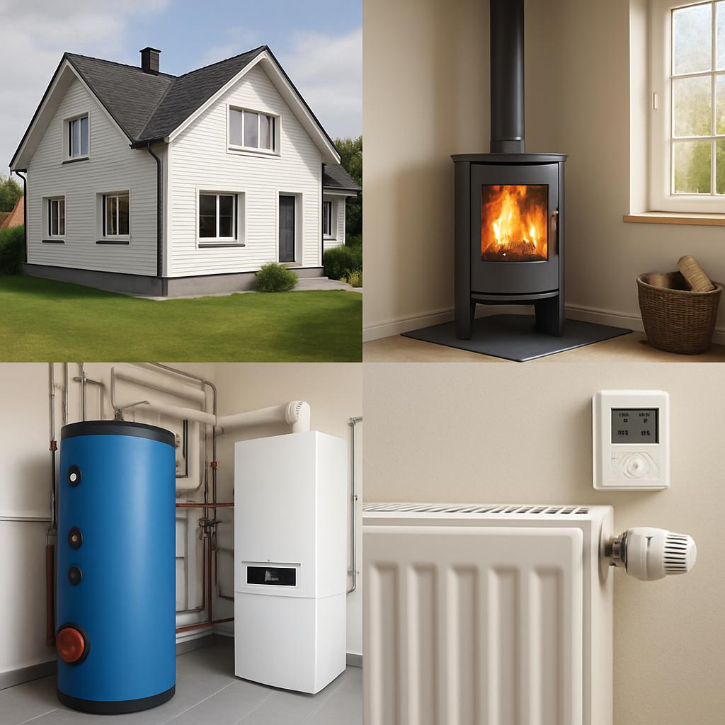 Отопление дома площадью 180 квадратных метров