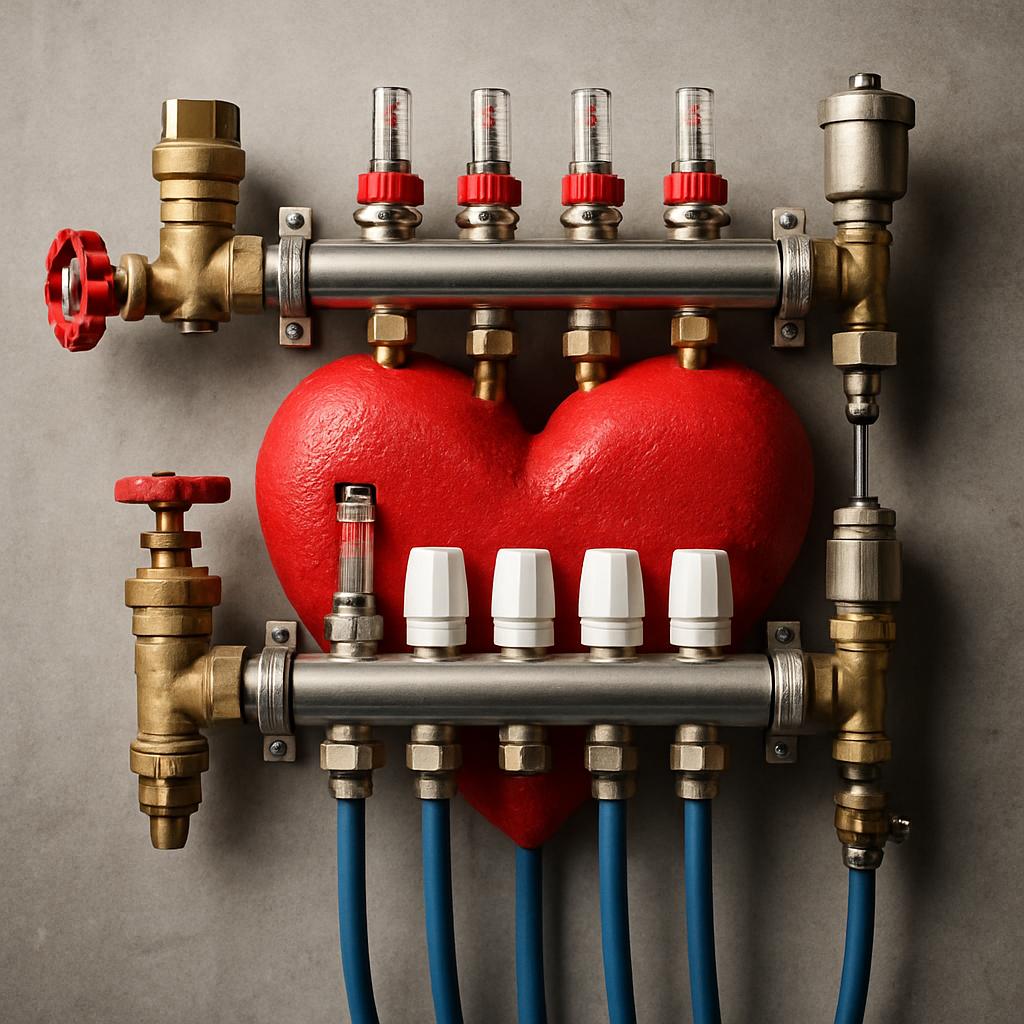 Распределительный коллектор — сердце современной отопительной системы: почему это важно
