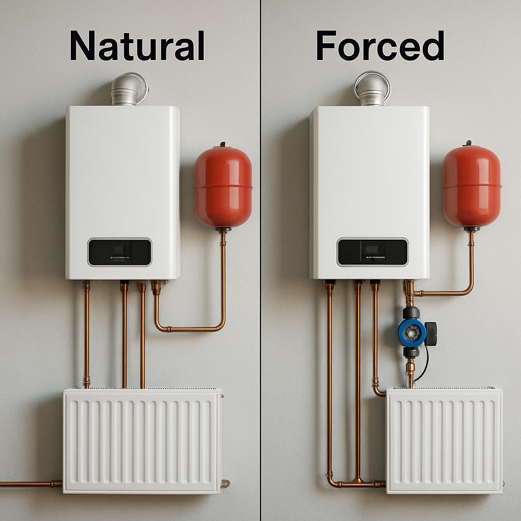 Естественная и принудительная циркуляция воды отопления частного дома: сравнительный обзор принципов работы