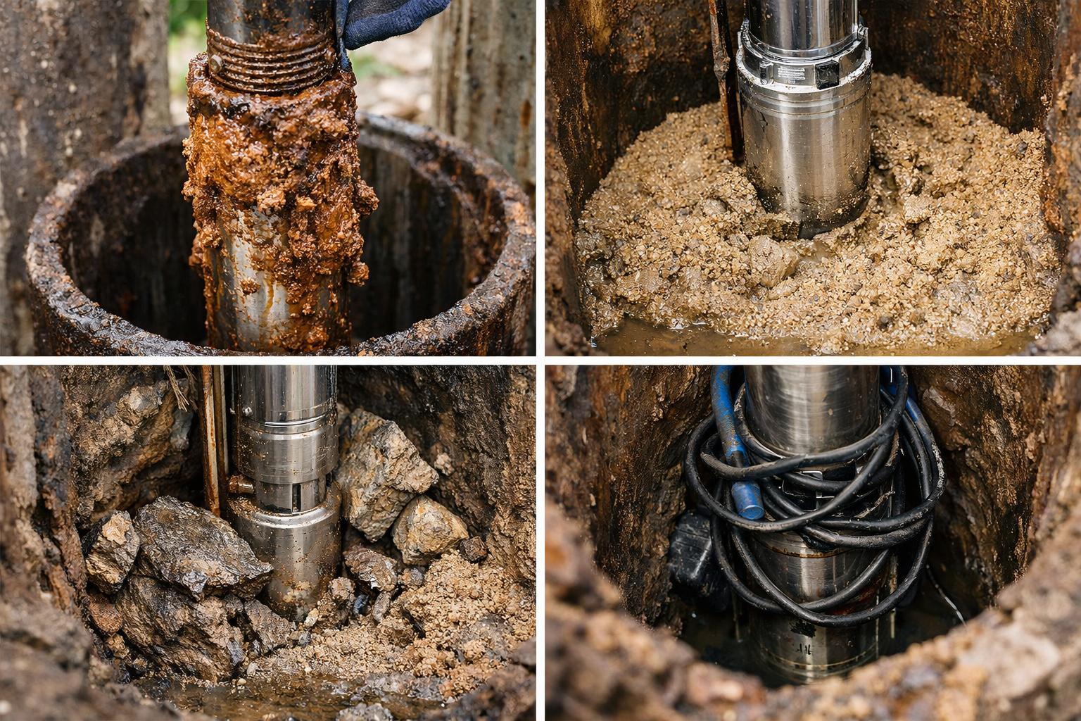 Основные причины застревания насосов в скважинах