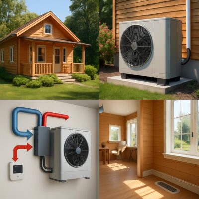 Воздушное отопление дачи: основные преимущества